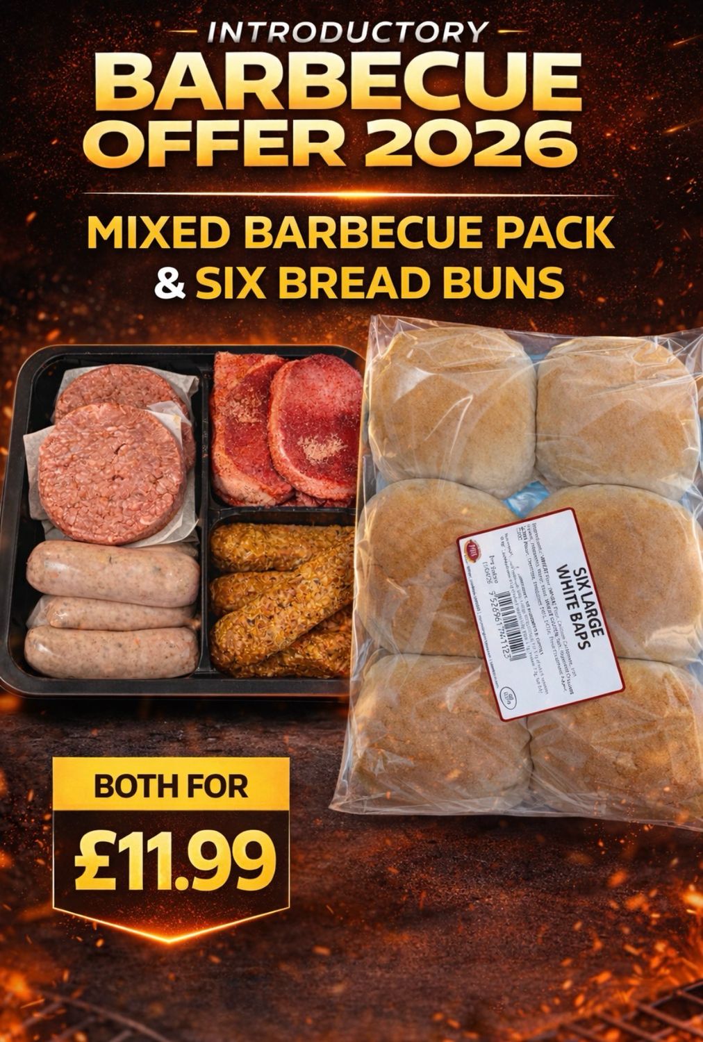 Bbq Mega Mix &amp; Buns