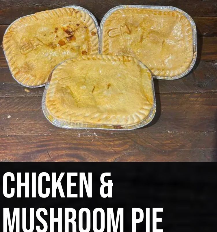 Chicken &amp; Mushroom Med Pie