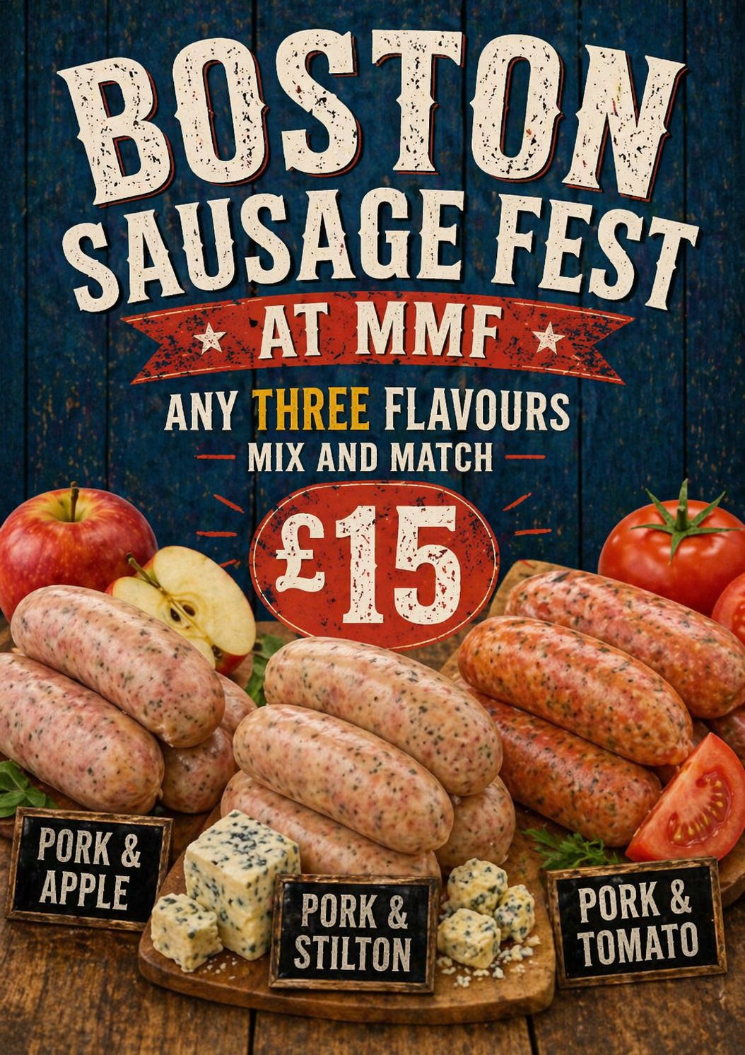 Boston Sausage 3 For £15