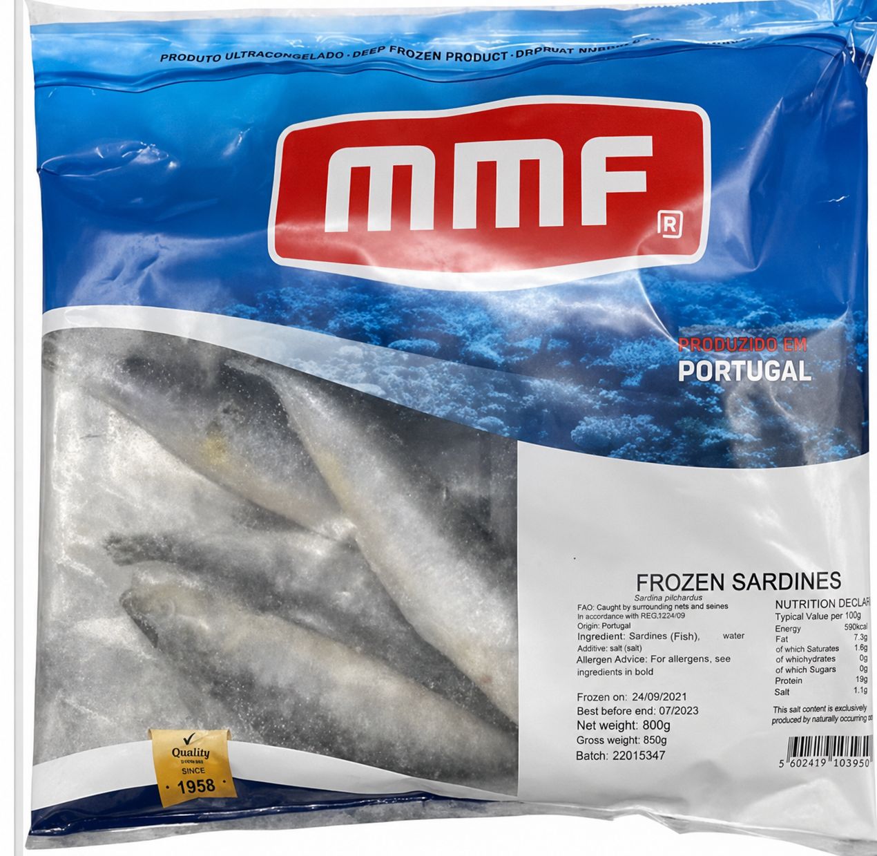 1kg Frozen Sardines