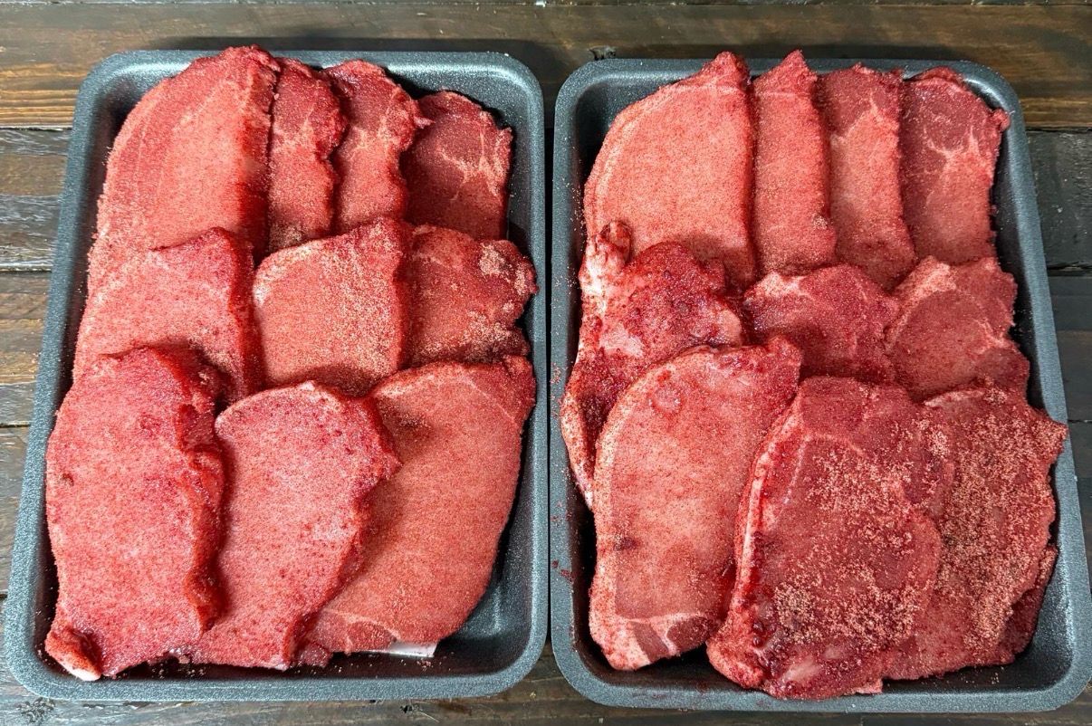 20 PORK STEAKS £10
