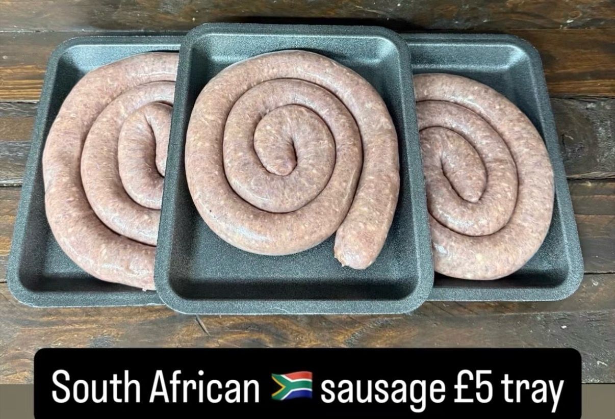 South African sausage £5 tray