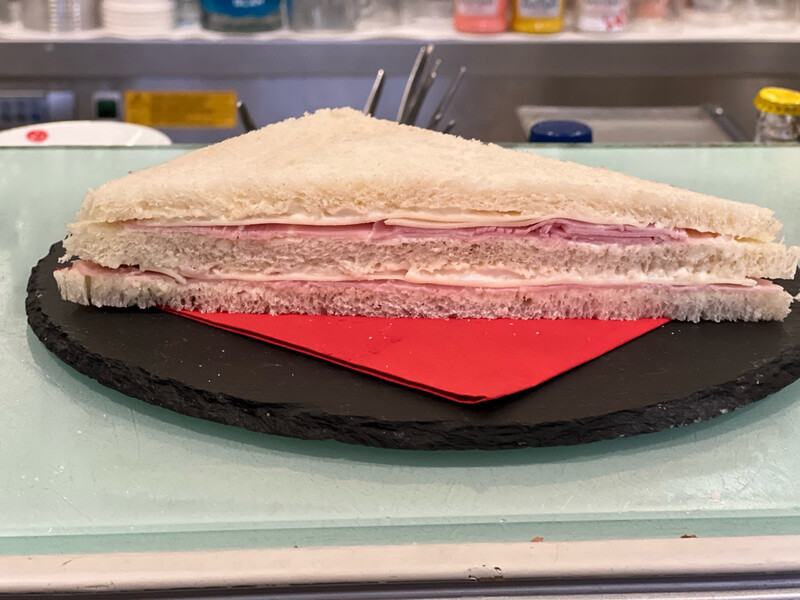Tramezzino con Cotto Formaggio e Maionese