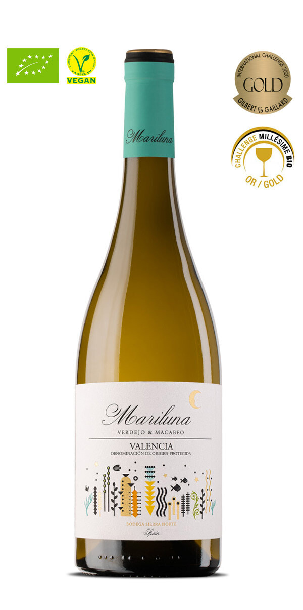 Mariluna Blanco Verdejo & Macabeo. Vino Blanco, 750 ml