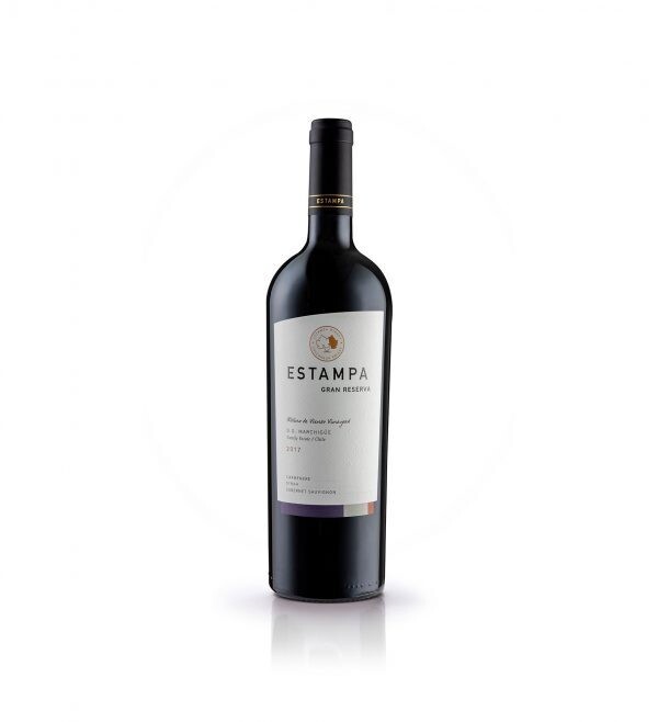 Estampa Gran Reserva Carmenere. Vino tinto, 750 ml.