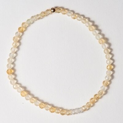 Citrin Armband 