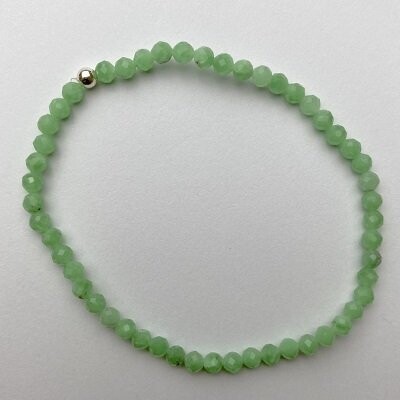 Grüner Mondstein Armband 
