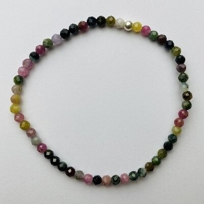 Bunter Turmalin Armband 