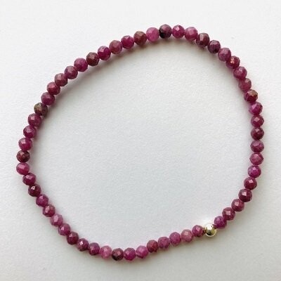 Rubin Armband 