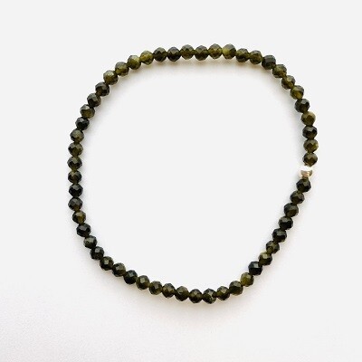 Goldobsidian Armband 