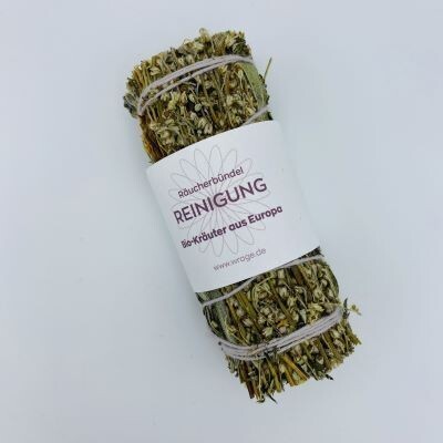 Räucherbündel: Reinigung