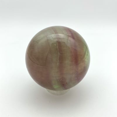 Einzelstück: Regenbogen Fluorit Kugel