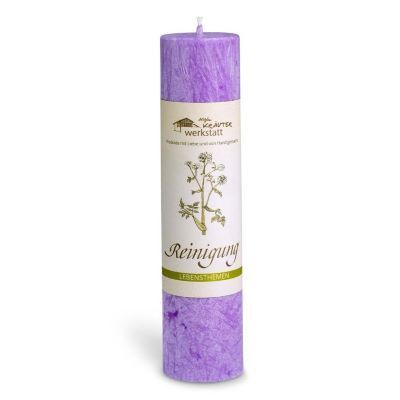 Allgäuer Heilkräuter-Kerze: Reinigung