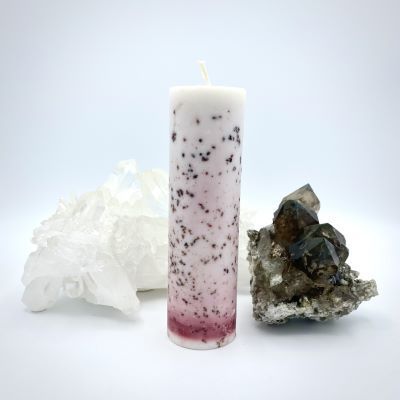 Kristallkerze: Granat