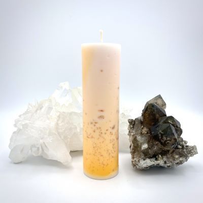 Kristallkerze: Sonnenstein