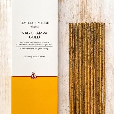 Nag Champa Gold Räucherstäbchen Nag Champa Gold Räucherstäbchen