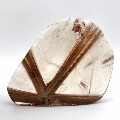 Rarität: Rutilquarz mit Stern ca. 155 g Rarität: Rutilquarz mit Stern ca. 155 g