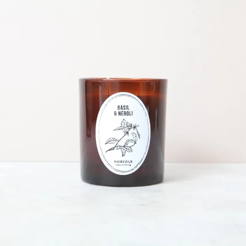 Kerze: Basil & Neroli