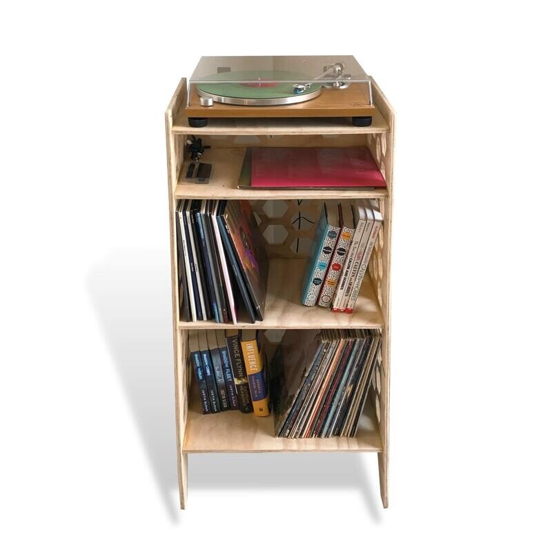 Double Stack Record Stand