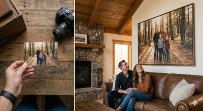 Impressão fotográfica de grande formato