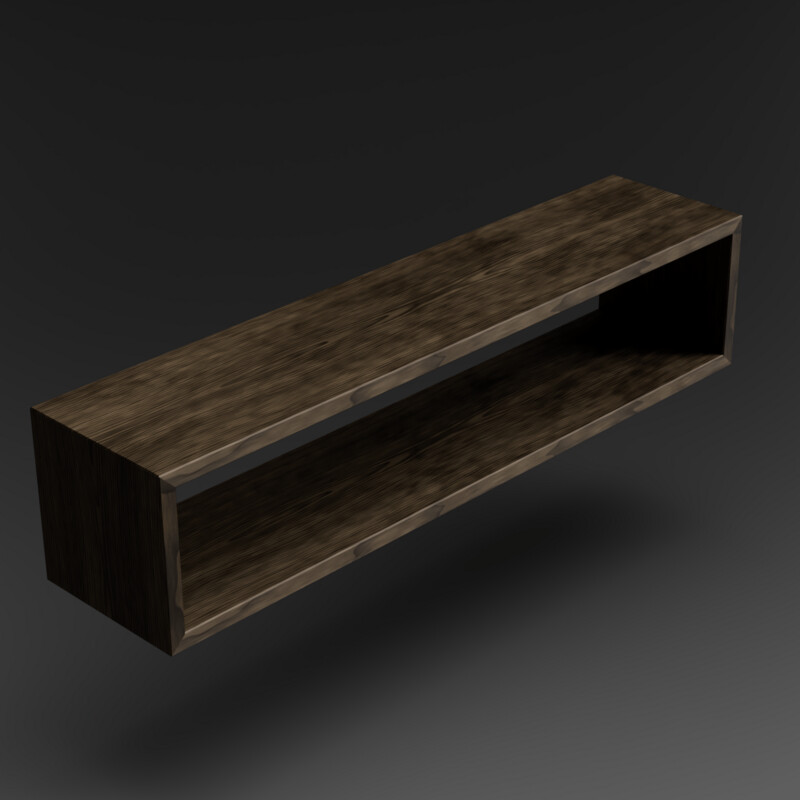 TV Board schwebend