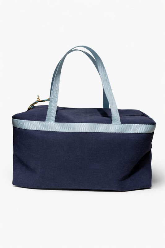 Bolso Lolilif azul, porta-vinos.