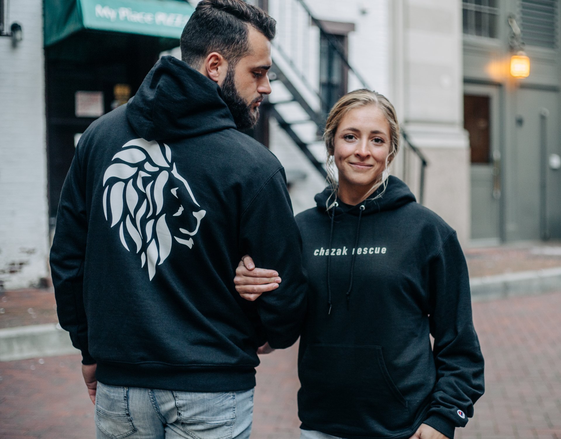 Chazak Rescue Hoodie - Black
