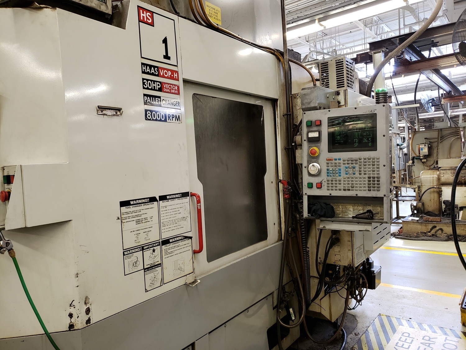 Haas HS-1RP Horizontal 5 Axis CNC Mill For Sale
