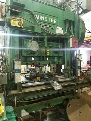 100 Ton Press For Sale Minster P2-100 Straight Side Press