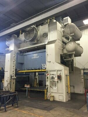 2000 Ton Press For Sale Danly Straight Side Press
