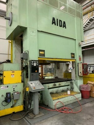 440 Ton Press For Sale Aida Straight Side Link Motion Press