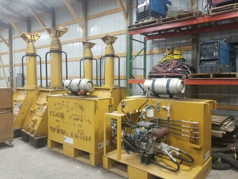 400 Ton Capacity Lift Systems Hydraulic Gantry For Sale