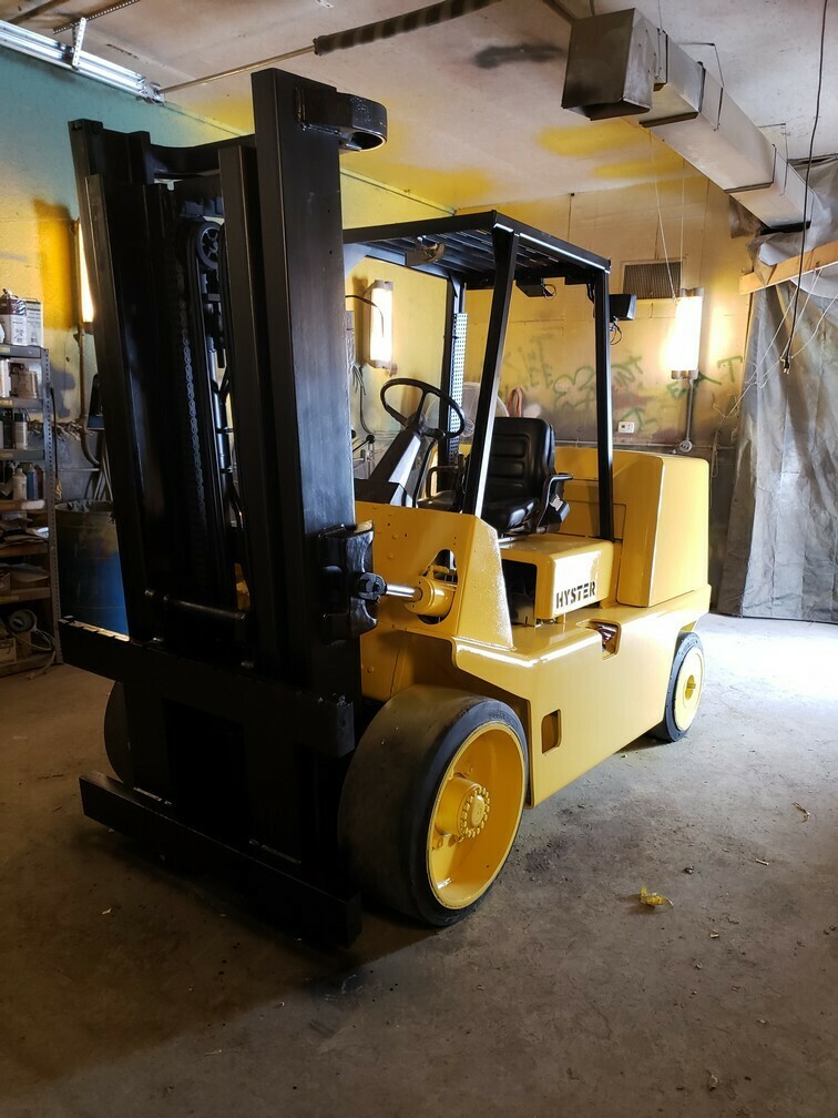 18,000lb Hyster S155 Stretch Forklift For Sale