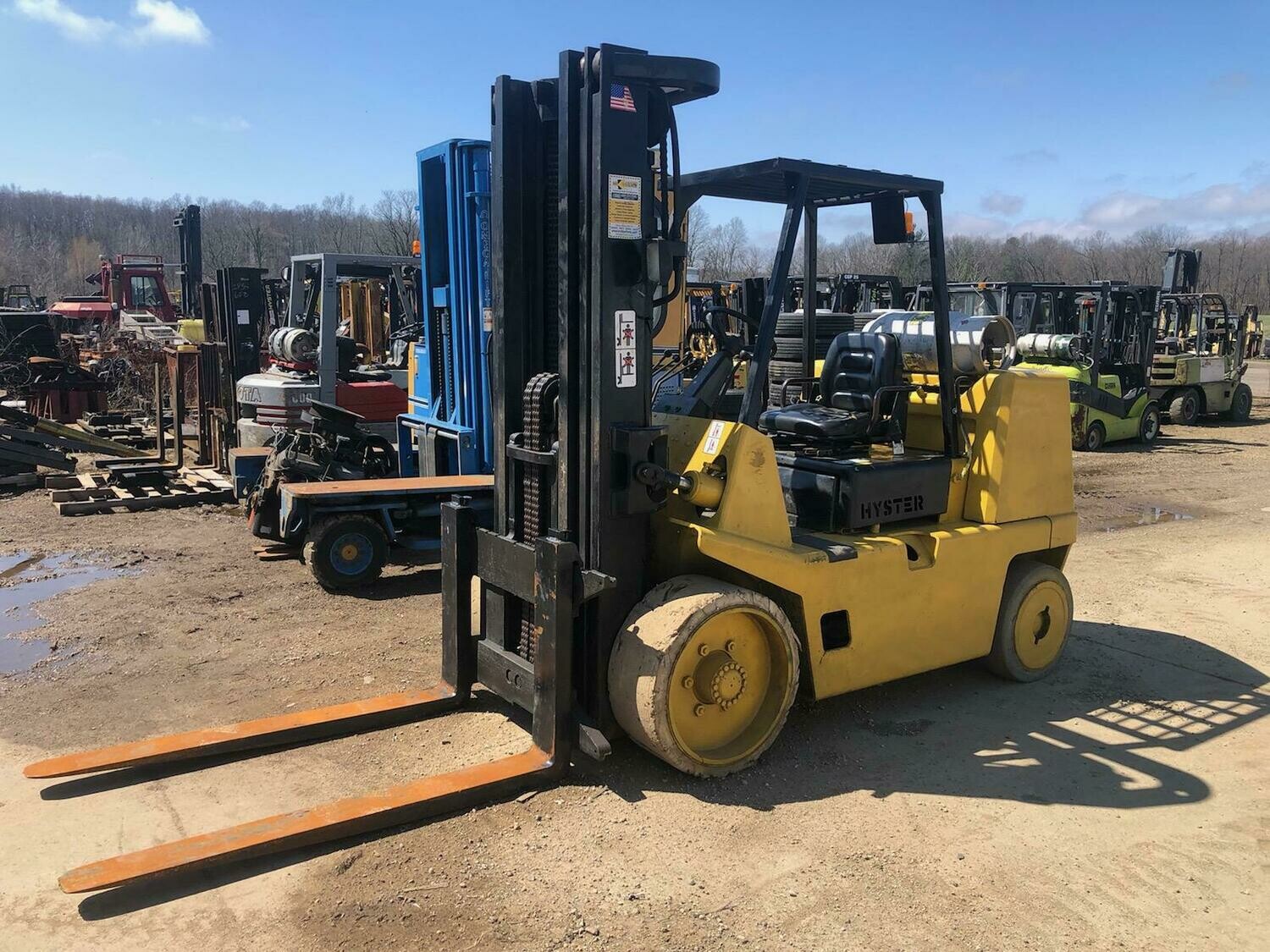 15,500 lb Hyster Forklift For Sale