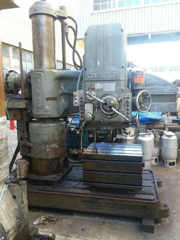 Carlton Radial Arm Drill - 4&#39; x 13&quot; - For Sale