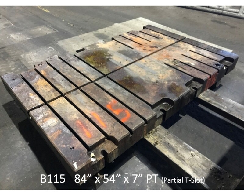 Bolster Plate - 84" x 54" x 7" - For Sale