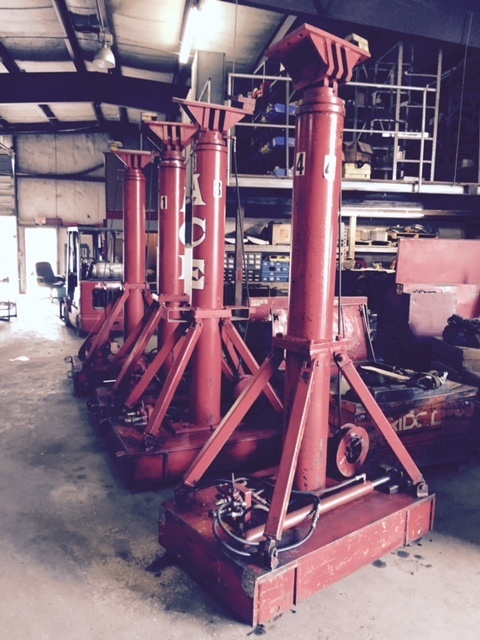 200 Ton Lift Systems Hydraulic Gantry Crane For Sale