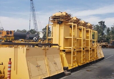850 Ton Lift Systems Hydraulic Gantry For Sale
