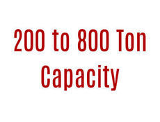 200 to 800 Ton Capacity Presses