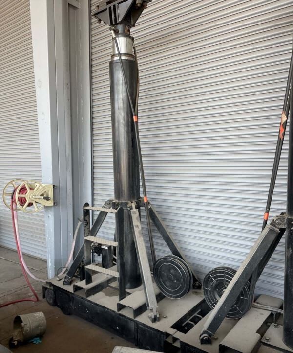 100 Ton Lift Systems Hydraulic Gantry For Sale