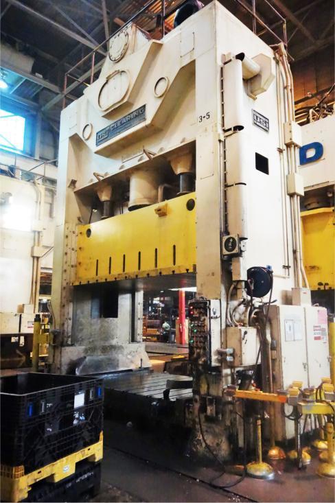 600 Ton Press For Sale USI Clearing Straight Side Press
