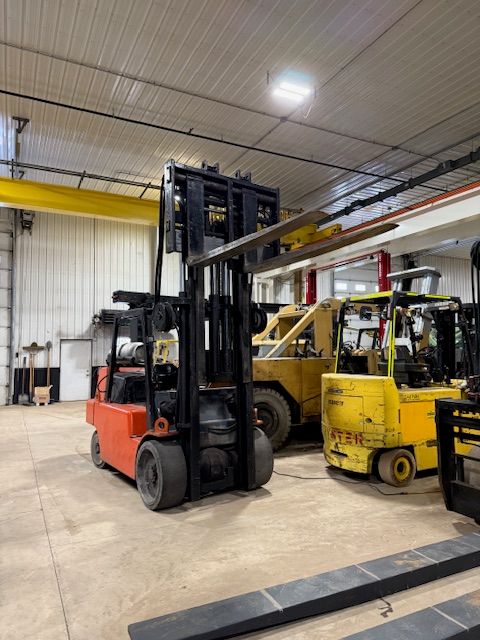 20,000 lb Lowry Forklift For Sale