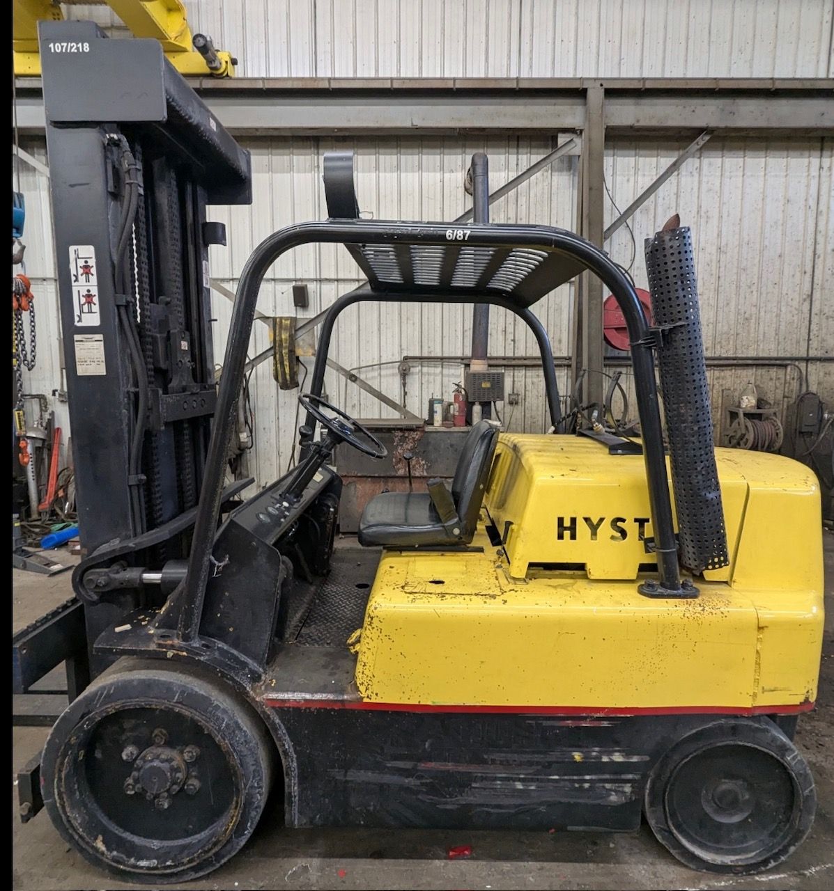 ​15,000 lb Hyster Forklift For Sale