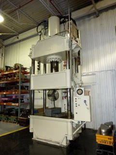 300 Ton Capacity Dake Four-Post Hydraulic Press For Sale