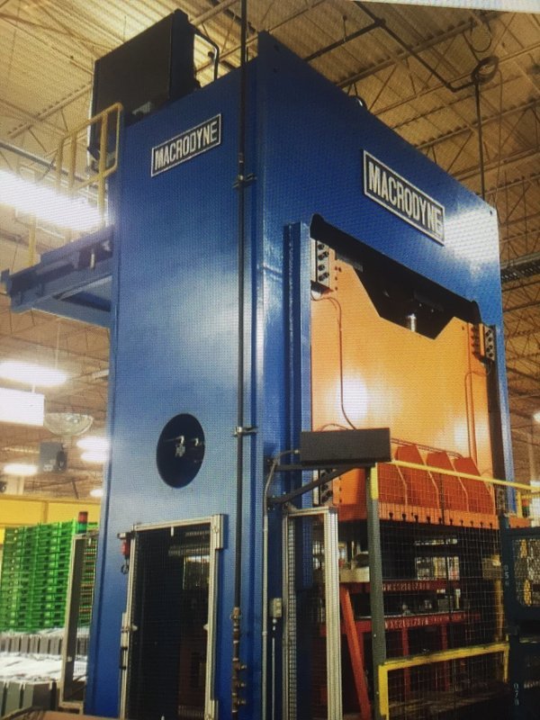 400 Ton Press For Sale Macrodyne Press