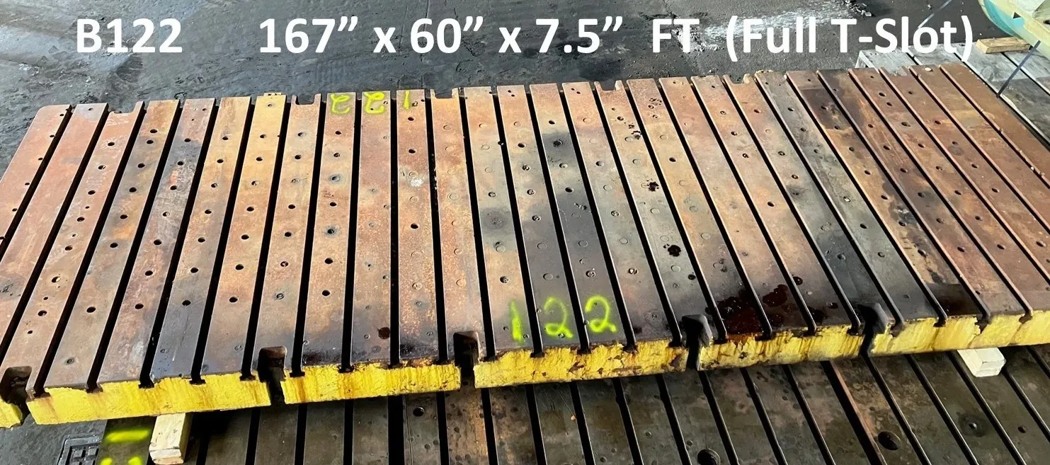 Bolster Plate - 167&quot; x 60&quot; x 7.5&quot; - For Sale