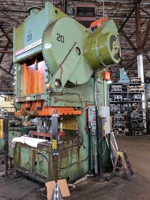 200 Ton Press For Sale Niagara Gap Frame Press