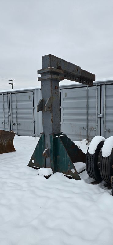 80,000 lb Bristol Riggers Special Forklift Boom & Stand For Sale