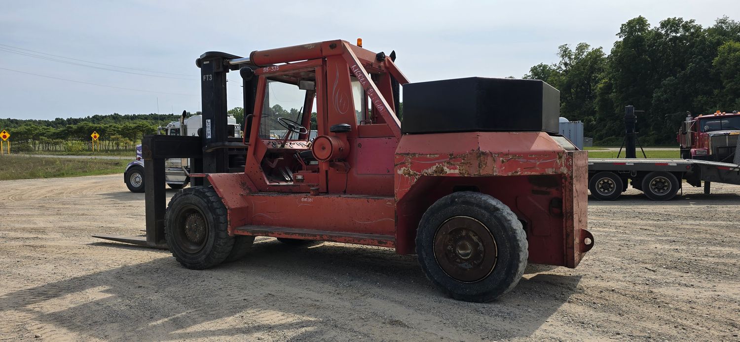 80,000 lb Bristol Riggers Special Forklift For Sale