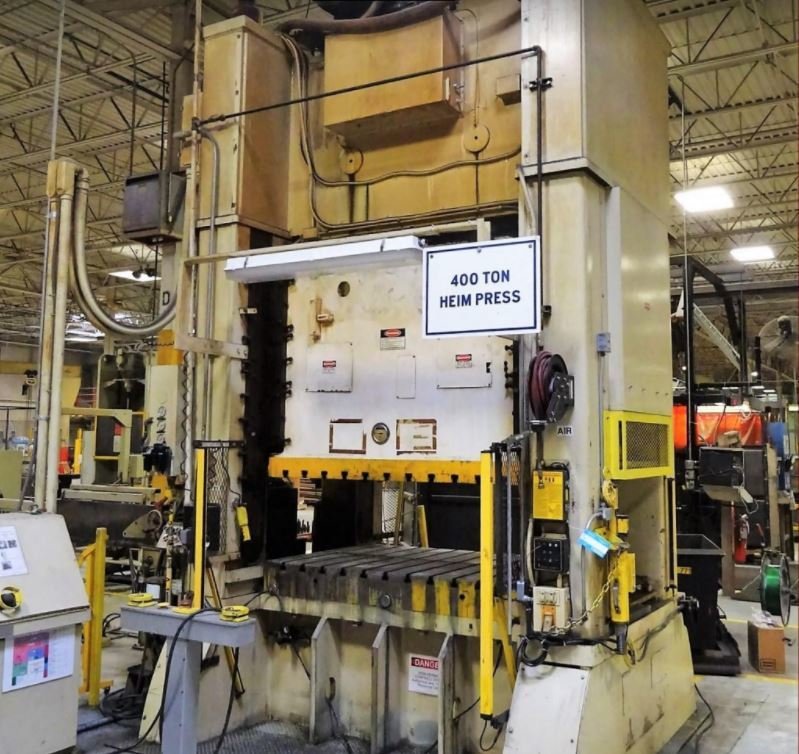 400 Ton Press For Sale Heim Straight Side Press